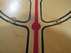 Vintage 1970 Carrom Game Board Model No. 108 Original Box Incomplete AS IS