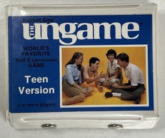 Vintage Pocket Size The Ungame – Teen Version – Tailcor – 1989 – With Rules Nice