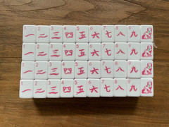 NEW American Mahjong Tiles Set – 160 Tiles, 4-layer engraved acrylic ( Purple)