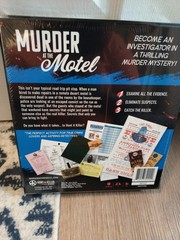 HUNT a KILLER MYSTERY MURDER at the MOTEL Board Game SEALED 2024