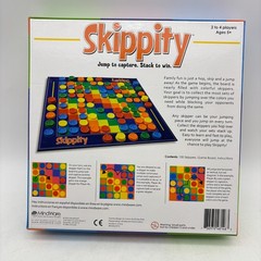 Skippity Game COMPLETE MindWare 2010 Checkers Draughts Multi Color