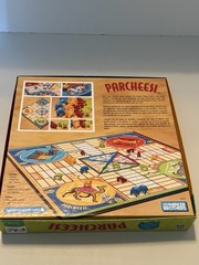 Parcheesi The Classic Game of India Milton Bradley Board Game 100% Complete 2009
