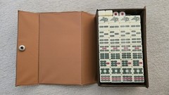 NEW Compact Mahjong Set – Perfect for Travel! – Portable & Lightweight