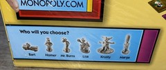 Monopoly The Simpsons Edition Board Game Electronic Cash 2009,