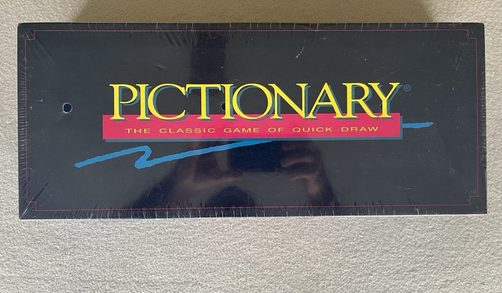 Vintage Pictionary Board Game 1993 “Updated for the 90s” New NOS