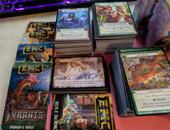 Epic Card Game LCG Collection (450+ Cards & 4 Sealed Boosters) 2015 White Wizard