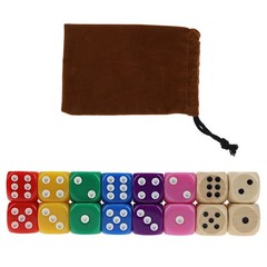 Pacific Shore Games 6 Player Shut The Box Dice Game,Walnut Stained Wood, Large
