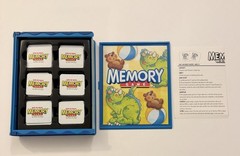Hasbro Memory Matching Game Classic Bookshelf Edition Complete All 72 Cards!