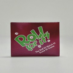 Roll For It ！Family Dice Card Game Fun Interactive Party Game For Kid And Adults