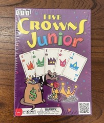 Set Enterprises Boardgame Five Crowns Junior Game NEW SEALED Kids Age 5 And Up