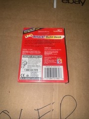Mattel UNO Attack Refill Deck 112 Game Replacement Cards 2002 NEW Sealed