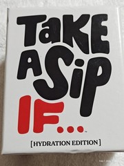 Take a Sip If Party Card Game: Creative Thinking, Instructions, 2+ Players, D…