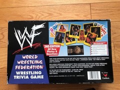Vintage 1998 WWF Wrestling Trivia Game 2nd Ed. Cardinal 32760 Complete Set USA