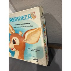Vintage 1977 Rudolph the Red-Nosed Reindeer Cadaco Board Game Complete
