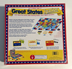 Great States Junior Board Game Factory Sealed 2003 Educational Geography Learn