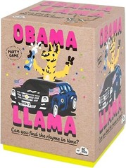 Obama Llama – The Celebrity Rhyming Party Game Christmas Gift Present