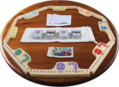 Wooden Jokers and Marbles Game Set 2 to 8 Players Travel Board with Cards