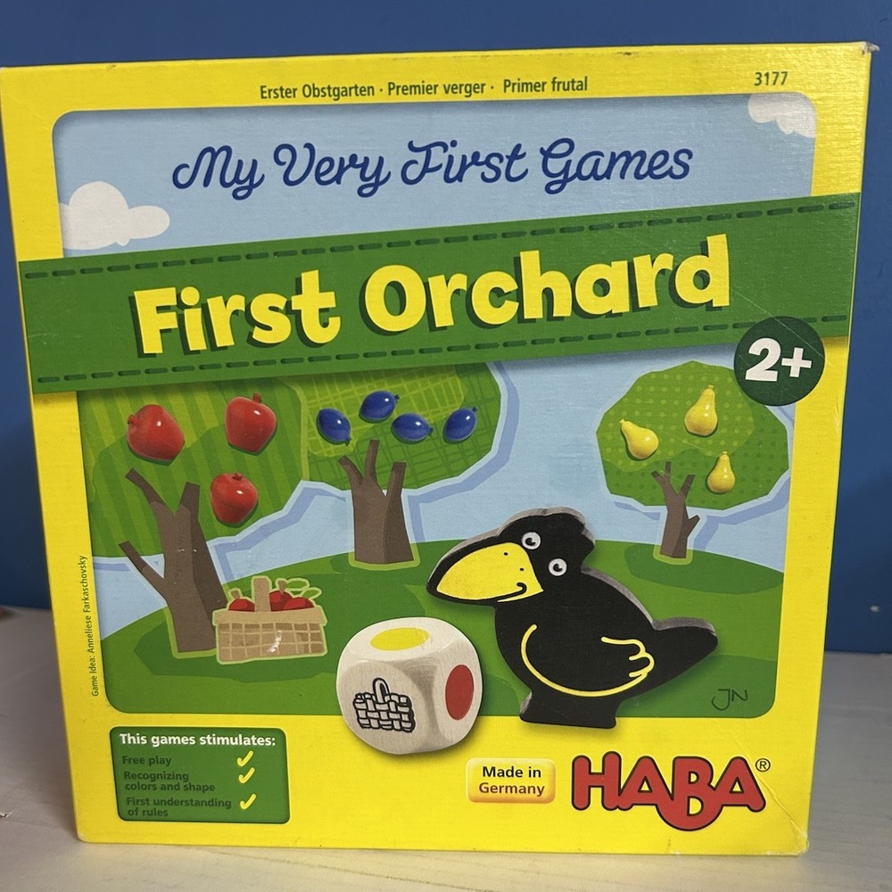 First Orchard My Very First Games Board Game 2019 Haba – COMPLETE!