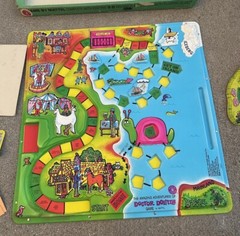 Vintage 1967 The Amazing Adventures Of Doctor Dolittle 3-D Board Game RARE Nice!