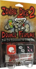 Zombie Dice 2 Double Feature Game – Steve Jackson Games – Eat Brains SJG 131324