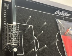 Binho Table Soccer Flicking Dexterity Skill Sport Game Black Field Version New