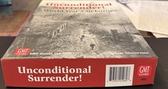 Unconditional Surrender! World War 2 in Europe GMT Unpunched