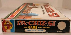 Vintage ” PA-CHIZ-SI” Board Game The Game of India Transogram Family Game