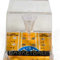 Plastic Basketball Pinball Game • Durham Industries • Hong Kong • Vintage 1975