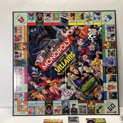 Monopoly Disney Villains Collector’s Edition Board Game 2010 Complete