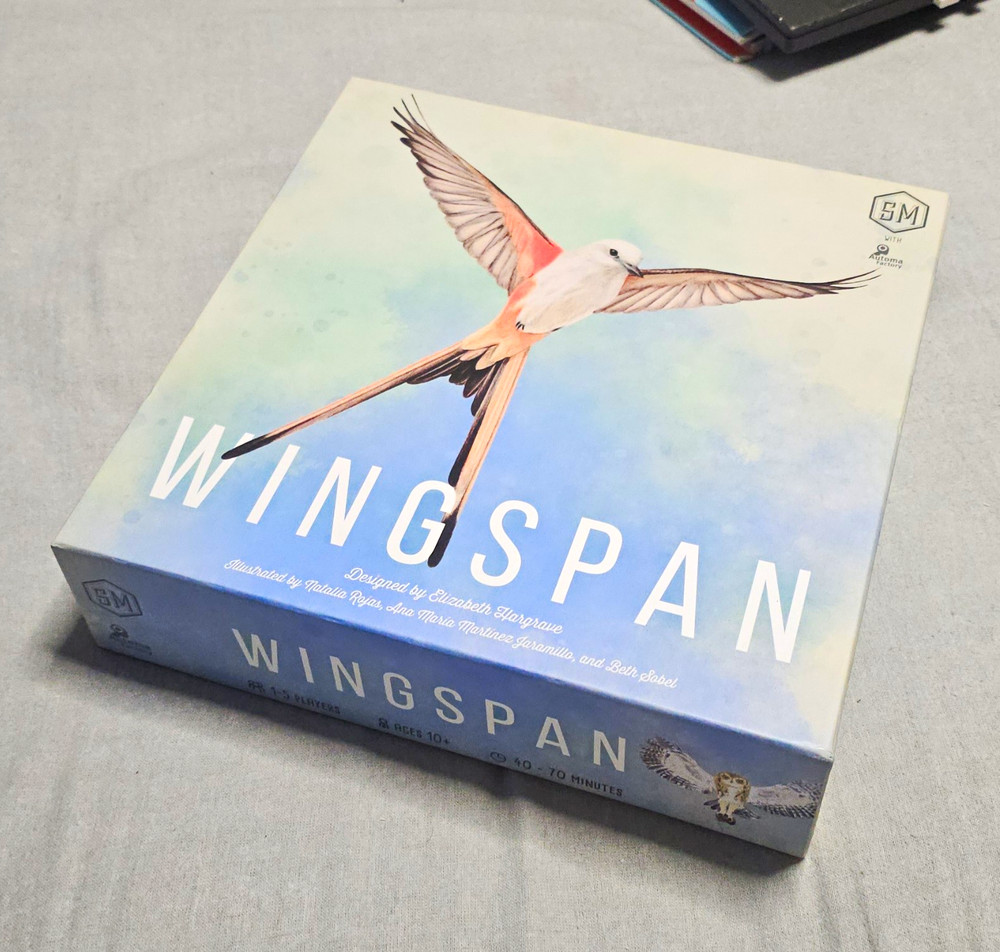 Stonemaier Games Wingspan Board Game Birds Theme 100% Complete Game