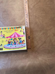 Vintage The “MERRY-GO-ROUND” Board Game The Jessup Paper Box Co. Tee Pee Toys