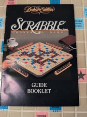 1989 Scrabble Deluxe Edition Turntable Board Game Milton Bradley #4034 Complete