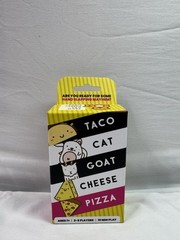 Taco Cat Goat Cheese Pizza Card Game 2022 Family Fun Ages 8+ Players 2-8 Pre-Own