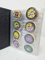 POG, CLASSIC CAP ALBUM – 64 Slot Binder, Retro 90’s Collectable, Display Various