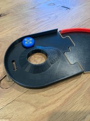 Custom PitchCar Extension Checkpoint Hairpin with Hill Pitch Car Board Game