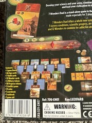 7 Wonders: Duel Repos Production Board Game NEW SEALED UNOPENED SHRINKWRAPPED