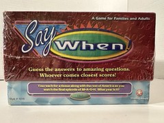 Say When! A Game for Families and Adults 1998 Winning Moved 10 Years And Up