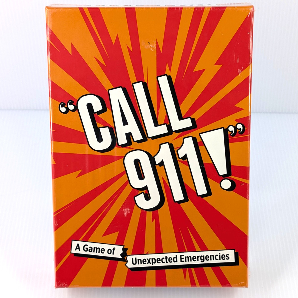 CALL 911! A Family Game of Unexpected Emergencies a Card Games for Adults New