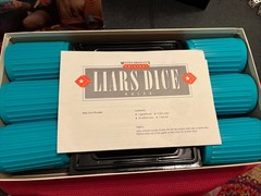 1987 Liars Dice Game Complete Milton Bradley Original