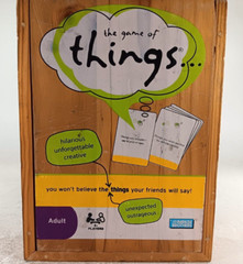 The Game of Things Adult Version Wooden Box by Parker Brothers