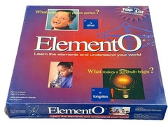 RARE ElementO Periodic Table Learning Board Game 1996 Science Fun! NEW