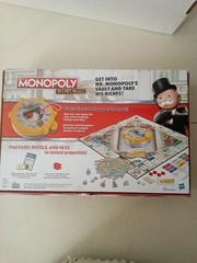 MONOPOLY Secret Vault Board Game for Kids Ages 8 – Up, Family Fun Complete Game
