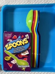 Play Monster Brand Spoons Game in Plastic Case – Complete