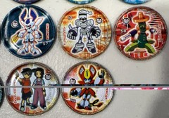 Medabots Metal Tazos Metalix/ Pogs. Sabritas. Lot Of 23. Metabee