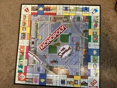 The Simpsons Welcome To Springfield Monopoly Board Game-2019-Gold Tokens
