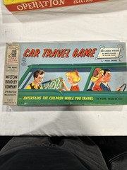 Vintage Milton Bradley Car Travel Game Complete 1958