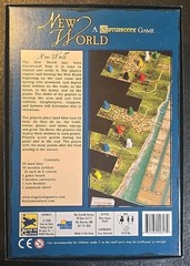 Rio Grande Games-New World Table Top Game-NIB US Seller