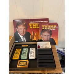 Trump The Game Parker Brothers 2004 Complete Adult Board Game Hasbro Rare