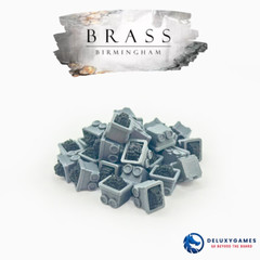Brass Birmingham – 175 Deluxe Tokens (Score + income markers Free Gift)