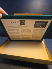 Vintage Take 12 Number Dice Game Parker Brothers No 108 With Box 1965